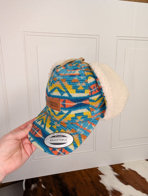 Pendleton Turquoise Alto Mesa Timberline Cap