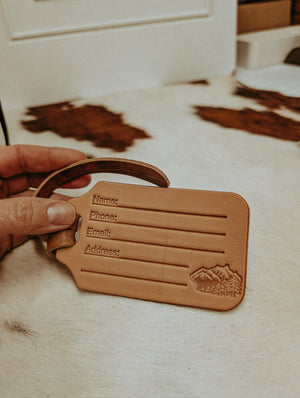 Luggage Leather Tag